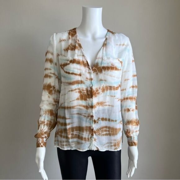 Young Fabulous & Broke Tie Dye Blouse - S - Picture 1 of 7